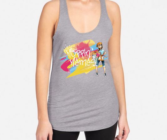 Moppin' Mamas Colorful Tank Option