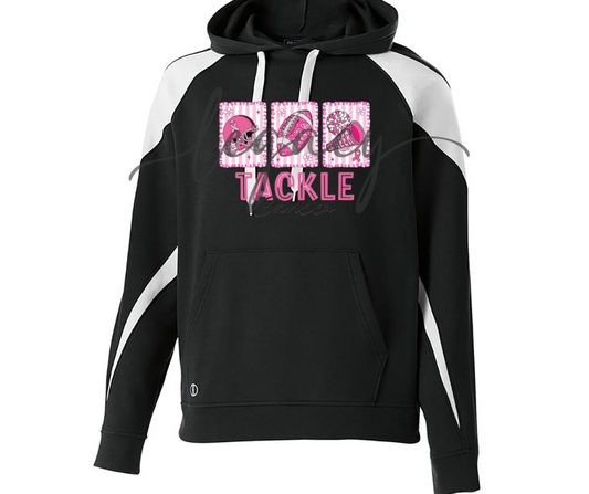 PINK OUT Football Tackle Cancer Specialty Hoodies Ogemaw Browns Falcon Football 2025