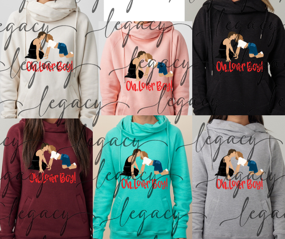 Oh Lover Boy Dirty Dancing Vday 2026 Cowl Neck Top Multi Color Options