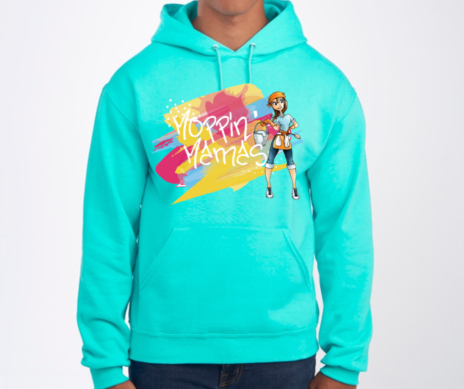 Moppin Mama's Colorful Hoodies