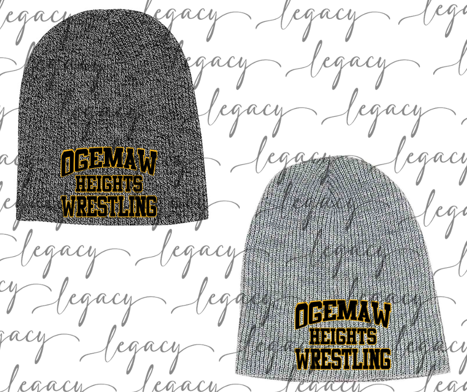 Ogemaw Falcons Beanie Collection Falcon Wrestling 2025