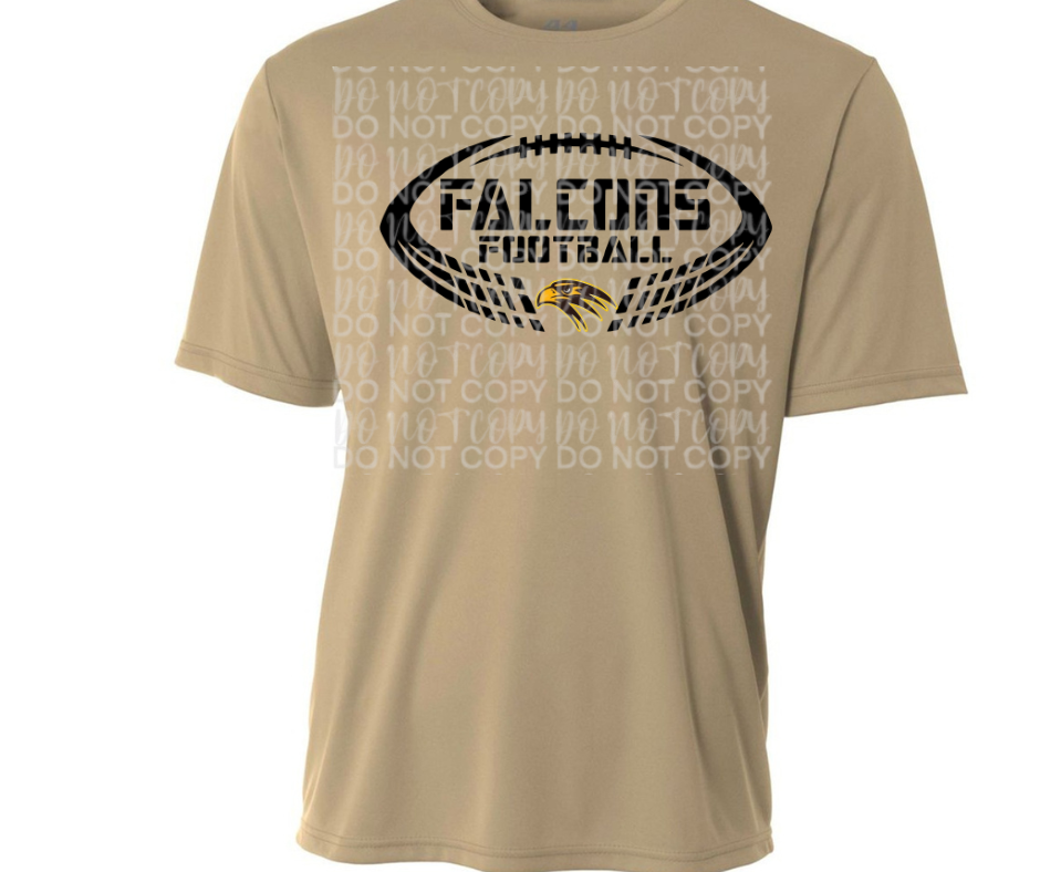 Ogemaw Falcons Falcon Football Dri Fit Top Options