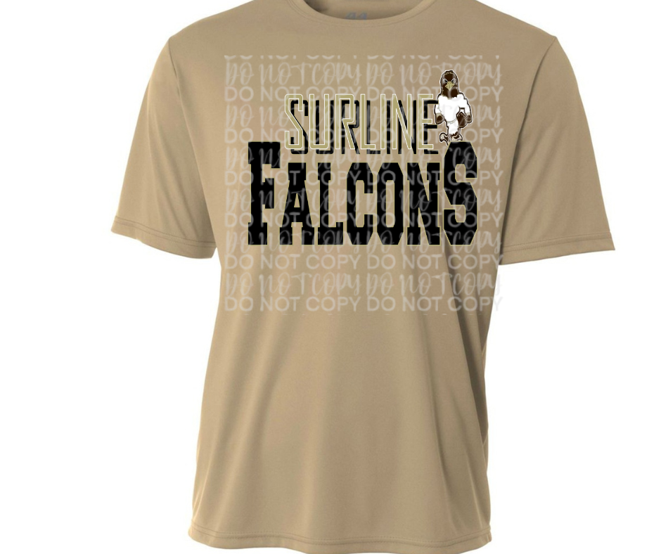 Ogemaw Falcons 2025 Surline Falcons Dri Fit Top Options