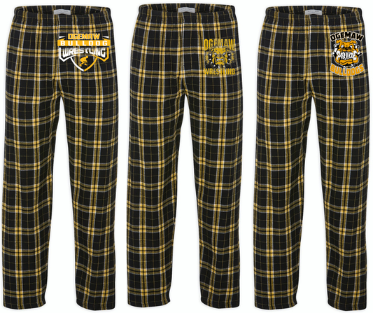 Bulldogs 2025 Multi Design Plaid Jogger Pant