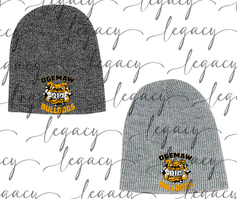 Ogemaw Bulldogs Beanie Collection Bulldogs 2025