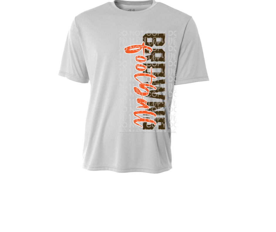 Ogemaw Browns 2025 Fall Football & Cheer Sideways Browns Football Dri Fit Top Options