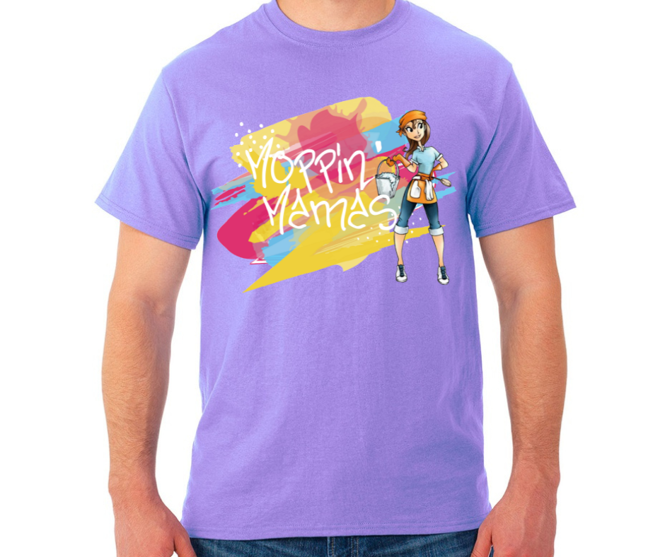 Moppin' Mamas Colorful Tee Option