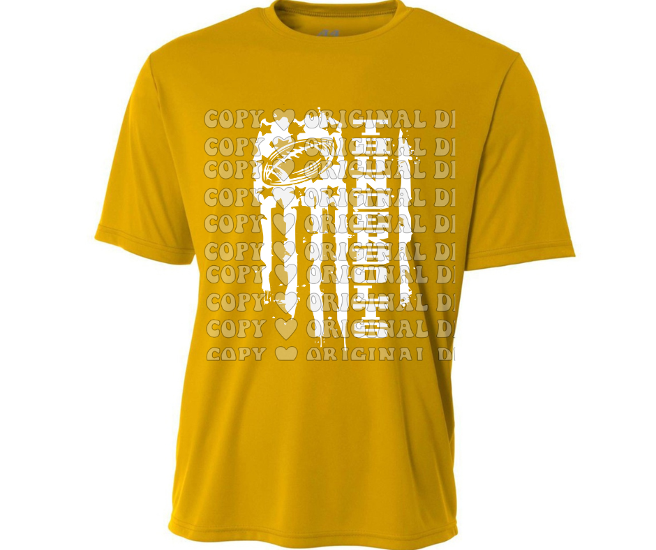 Thunderbolts Football flag Dri Fit Top Options Mio Thunderbolts 2025