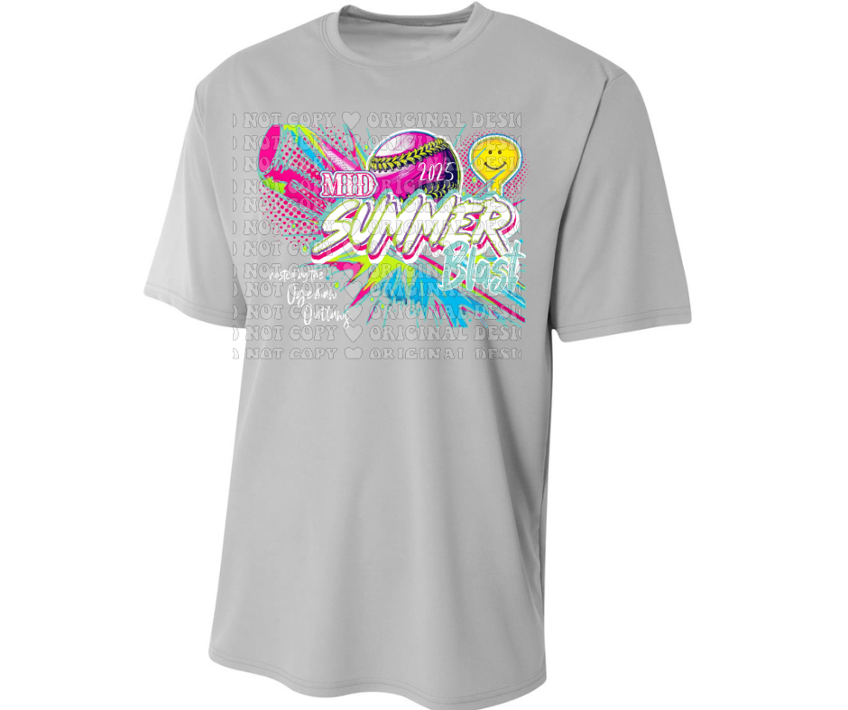 Mid Summer Blast 2025 DRI FIT Top Options