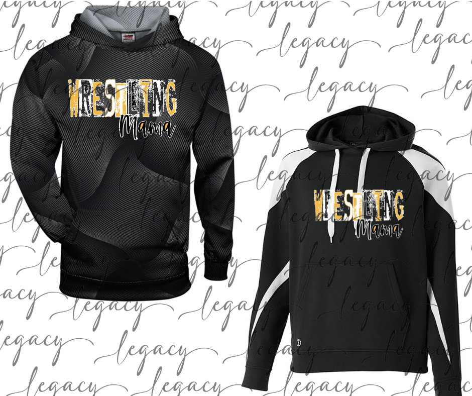 Wrestling Mama Wrestling 2025 Specialty Name Brand Hoodie Options Bulldogs 2025 Falcon Wrestling 2025 OHHS Wrestling