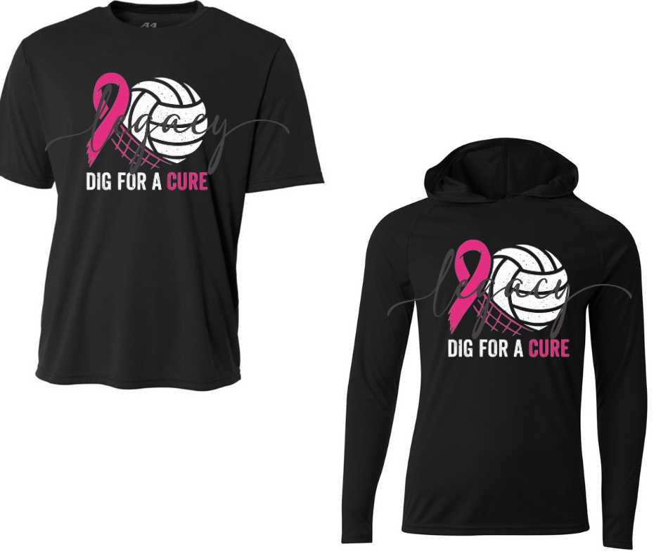 PINK OUT Volleyball Dig Performance Dri Fit Top Options