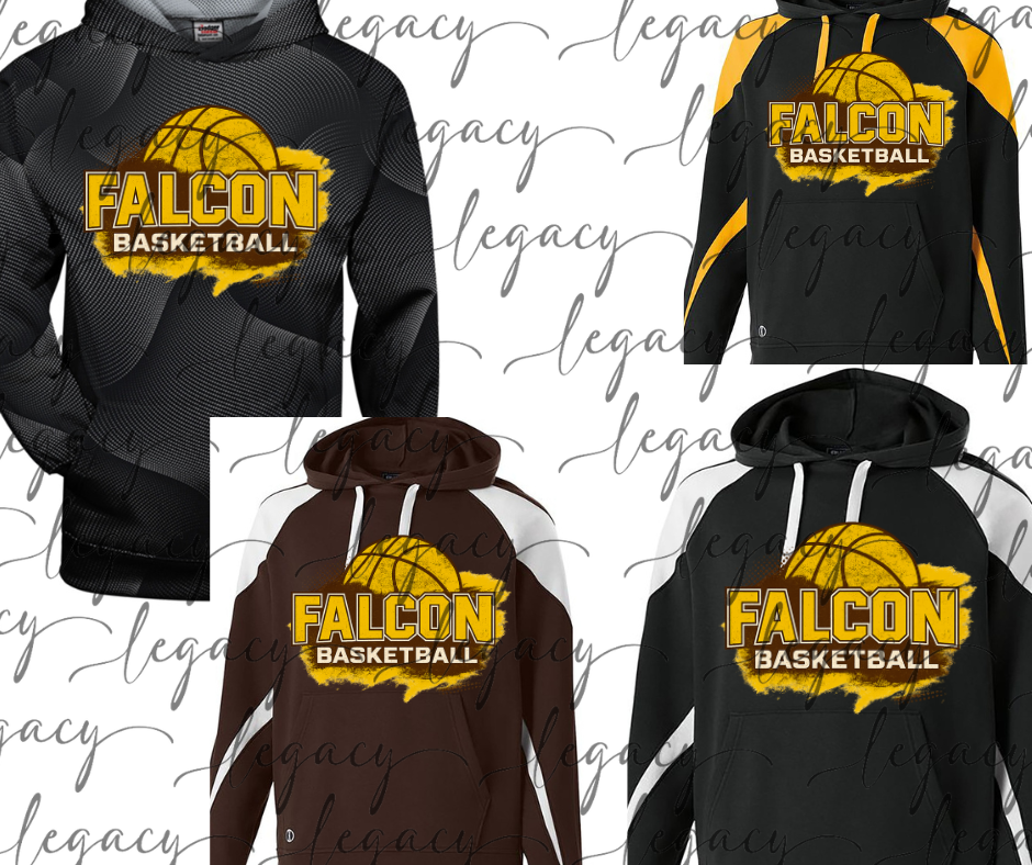 Falcons Basketball Splash Specialty Hoodie Options Falcon Basketball 2025