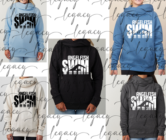 Angelfish 2025 Angelfish Swim Cowl Neck Top Options