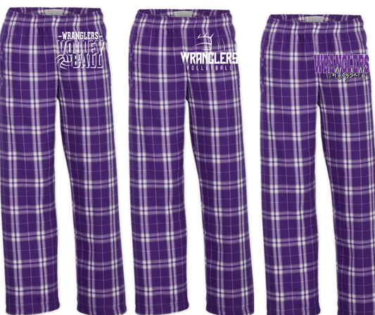 Wranglers Volleyball 2025 Multi Design Plaid Jogger Pant