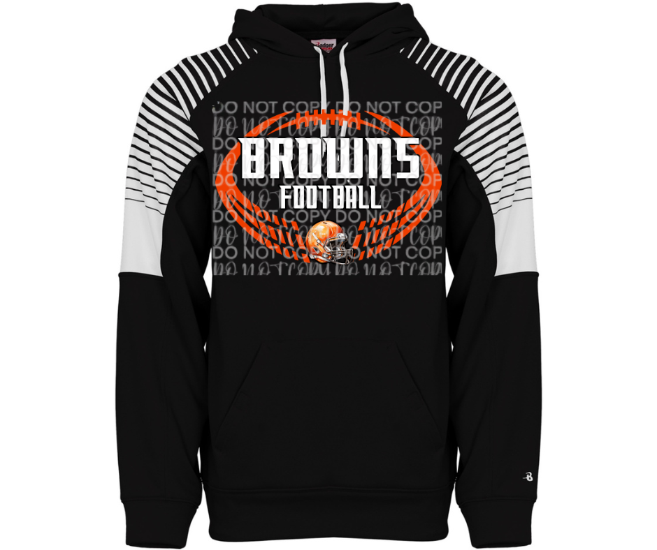 Ogemaw Browns 2025 Specialty Name Brand Hoodie Options