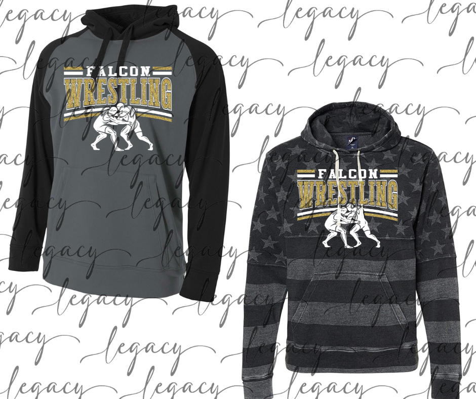 Falcon Wrestling Specialty Hoodie Options Falcon Wrestling 2025