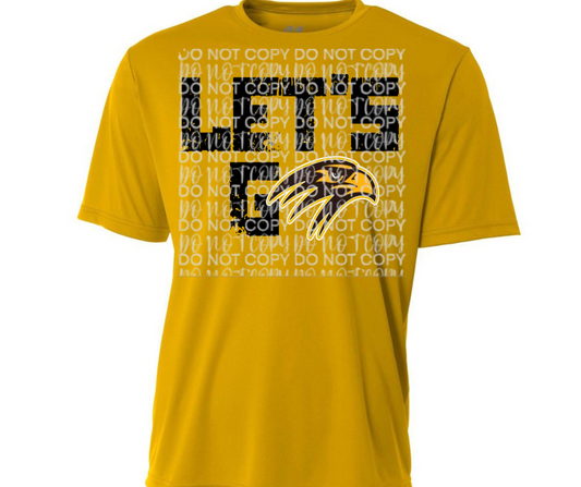 Ogemaw Falcons 2025 Lets Go Falcon Logo Dri Fit Top Options