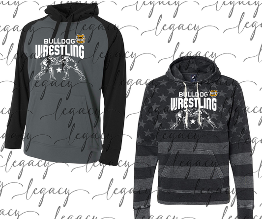 Bulldog Wrestling Wrestlers Specialty Name Brand Hoodie Options Bulldogs 2025