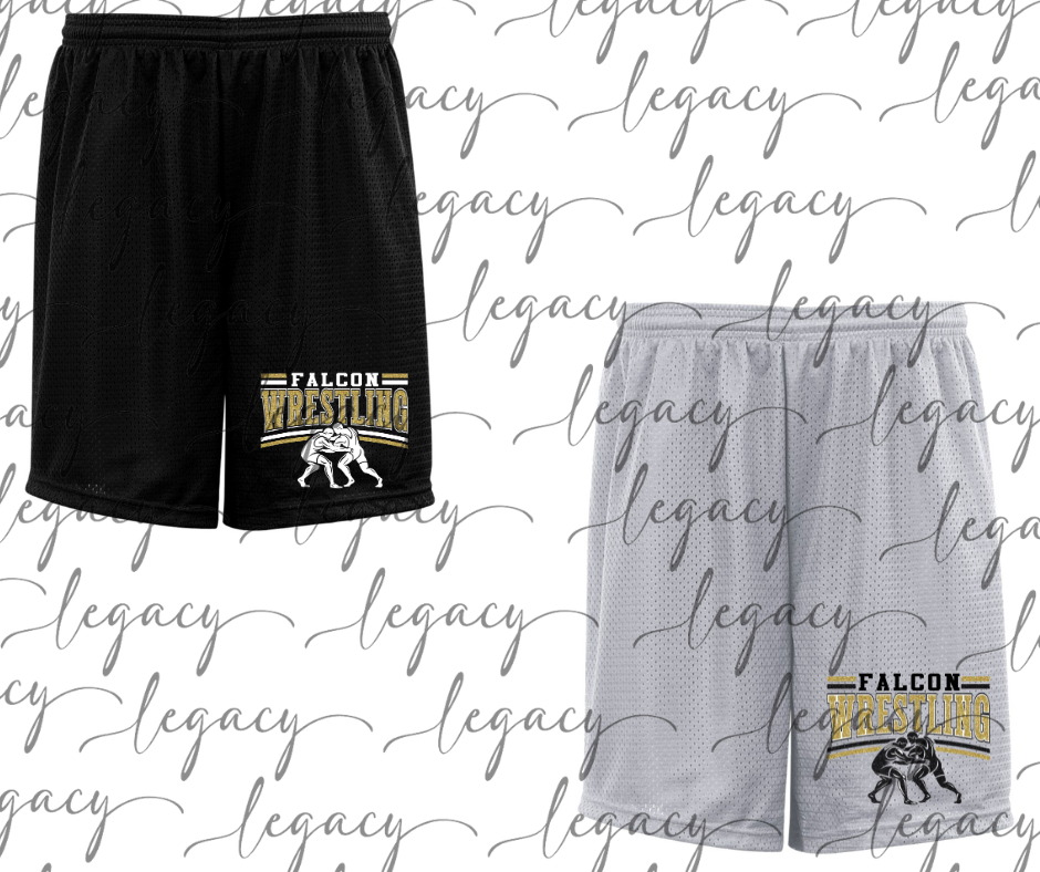 Ogemaw Falcon Wrestling Multi Designs Shorts Falcon Wrestling 2025