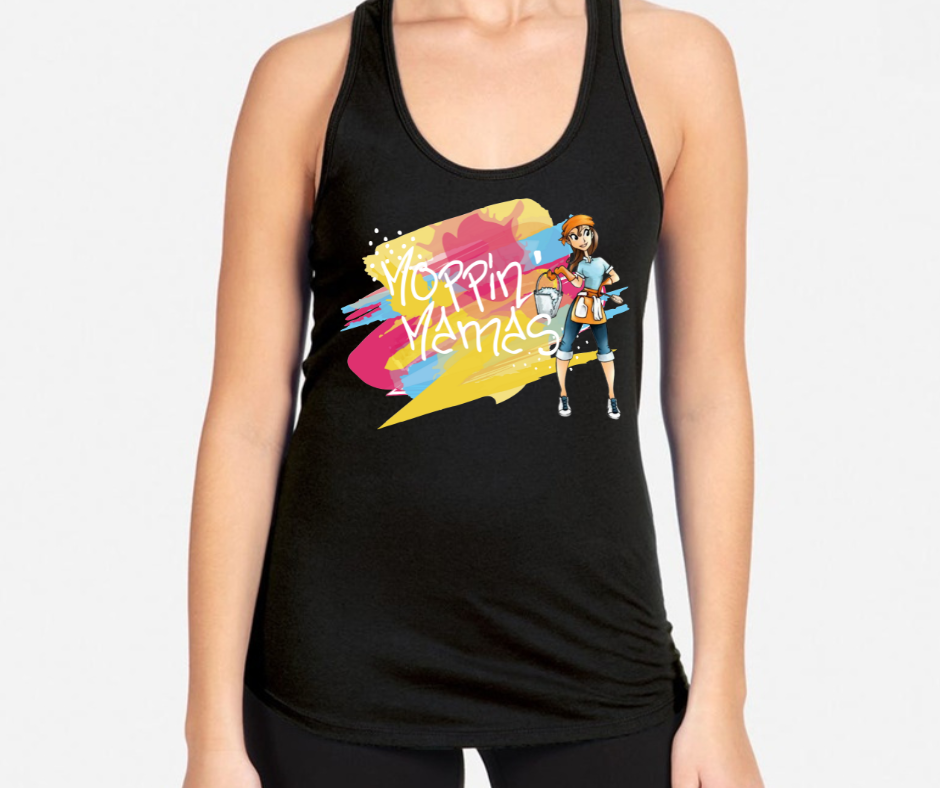 Moppin' Mamas Colorful Tank Option