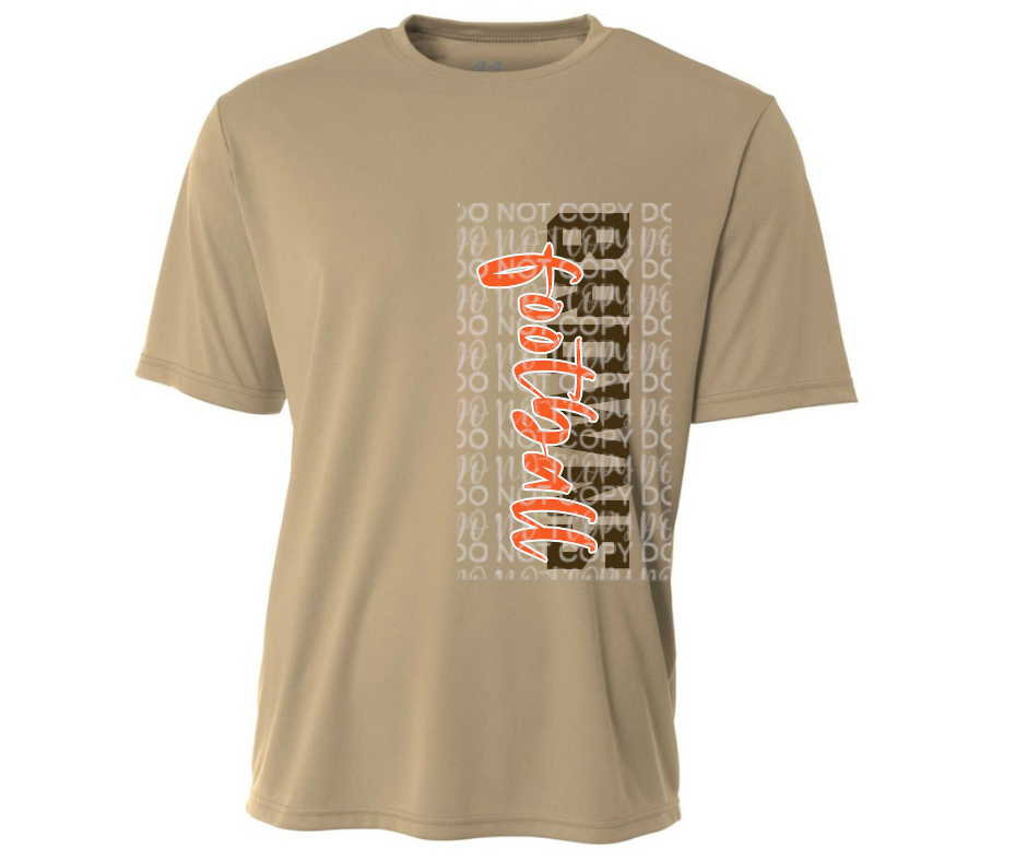 Ogemaw Browns 2025 Fall Football & Cheer Sideways Browns Football Dri Fit Top Options