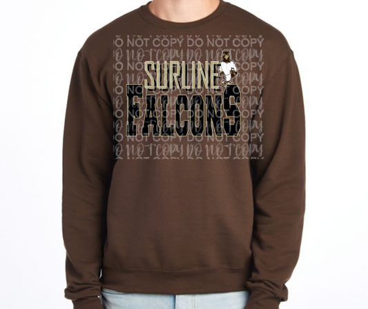 Ogemaw Falcons 2025 Surline Falcons Cotton/Poly Blend Top Options