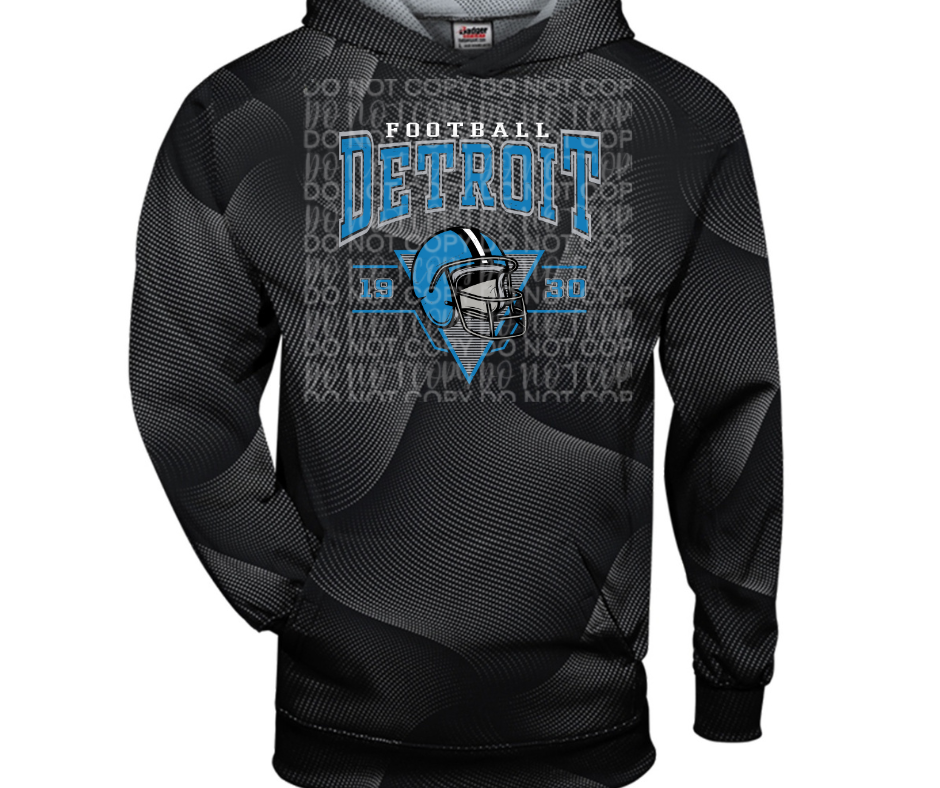 Lions Football Helmet Specialty Name Brand Hoodie Options One Pride