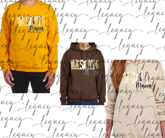 Wrestling Mama Wrestling 2025 Cotton/Poly Blend Multi Color Top Options Bulldogs 2025 Falcon Wrestling 2025 OHHS Wrestling (Copy)