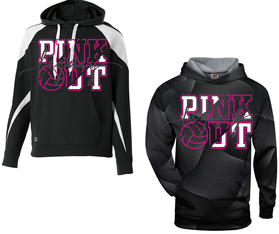 PINK OUT Volleyball Specialty Hoodies
