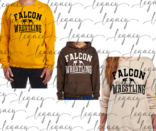 Falcons Wrestling Cotton/Poly Blend Multi Color Top Options Falcon Wrestling 2025