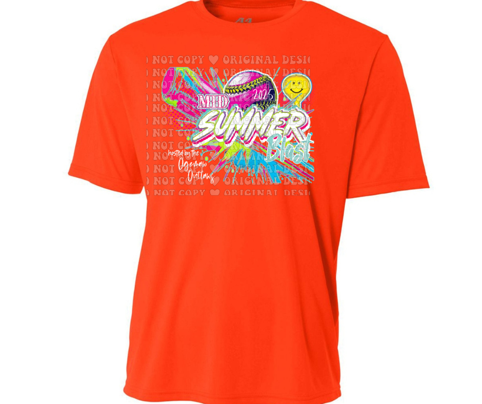 Mid Summer Blast 2025 DRI FIT Top Options