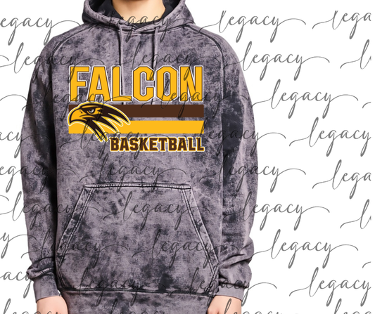 Falcon Basketball Stripes Cloud Hoodie Falcon Basketball 2025