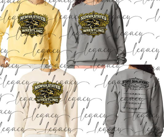 Comfort Color Top Options Bulldogs NEMWA States 2026