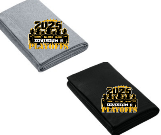 Falcon Football Playoffs 2025 Game Stadium Blanket