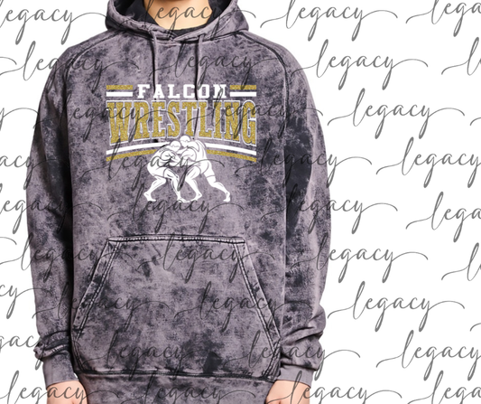 Falcon Wrestling Wrestlers Cloud Hoodie Falcon Wrestling 2025