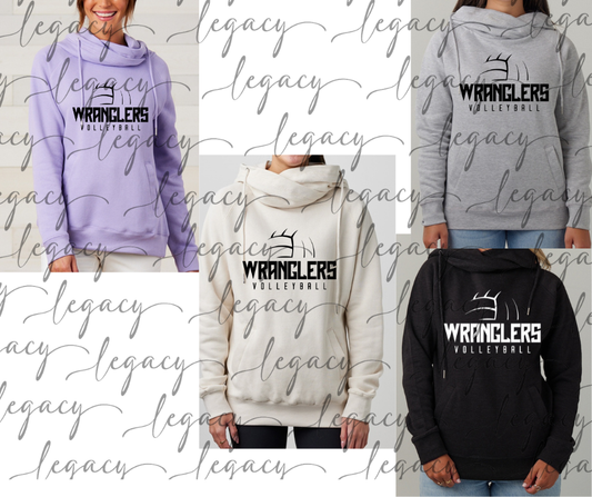 Wranglers 2025 Wranglers Volleyball Cowl Neck Top Options