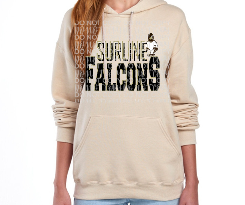 Ogemaw Falcons 2025 Surline Falcons Cotton/Poly Blend Top Options