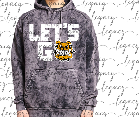 Let's Go Bulldog Pride Cloud Hoodie Bulldogs 2025