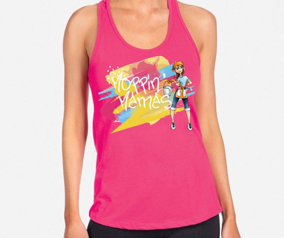 Moppin' Mamas Colorful Tank Option