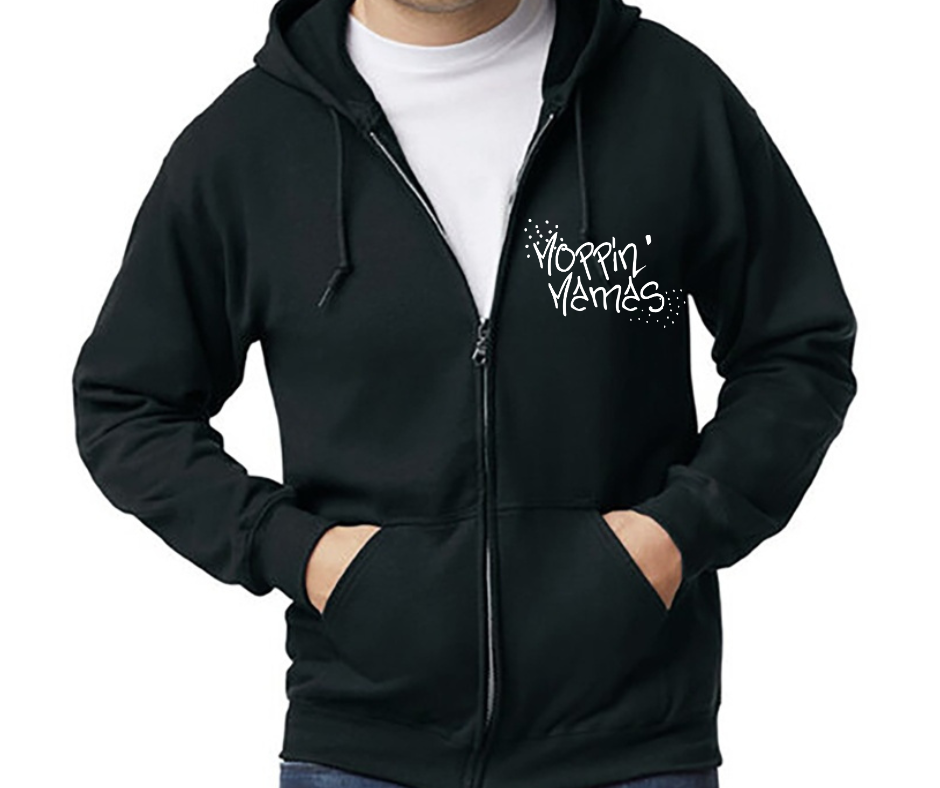 Moppin Mama's Colorful Full Zip Hoodies
