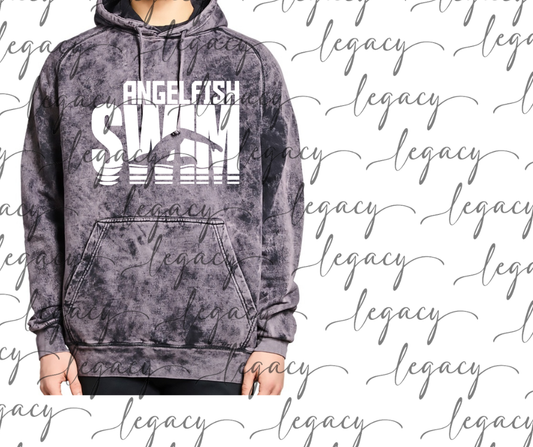 Angelfish 2025 Angelfish Swim Volleyball Cloud Hoodie