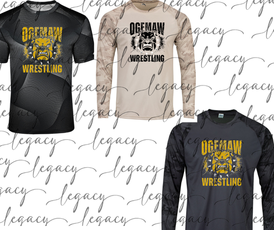 Fierce Bully Ogemaw Wrestling Performance Dri Fit Top Options Bulldogs 2025