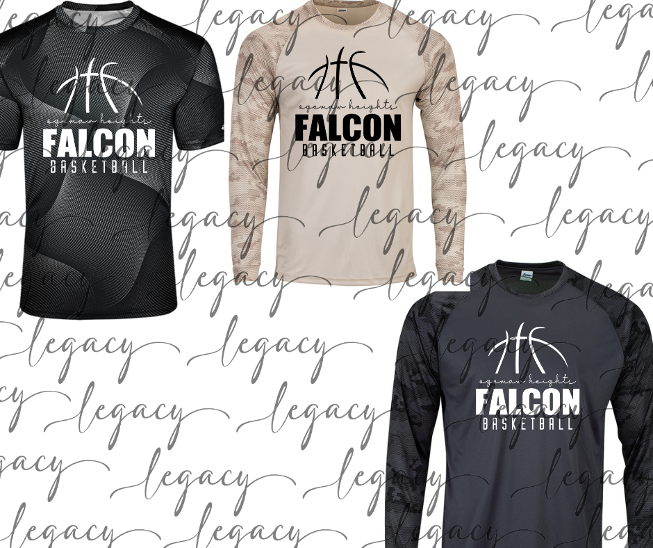 Ogemaw Heights Falcons Basketball Performance Dri Fit Top Options Falcon Basketball 2025