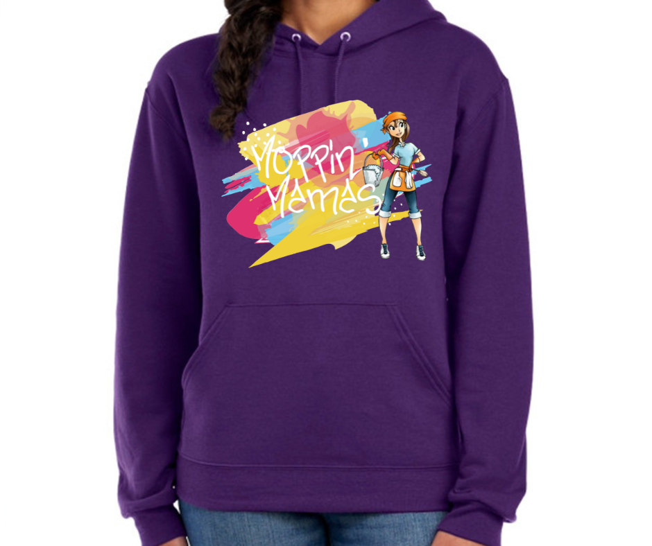 Moppin Mama's Colorful Hoodies