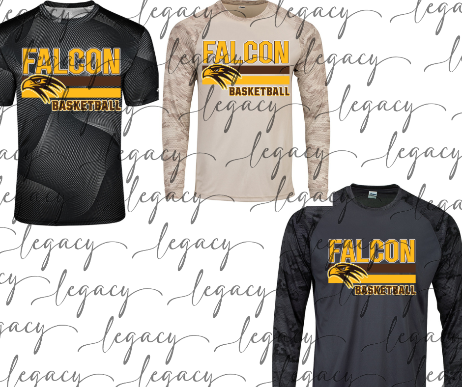 Falcons Basketball Stripes Performance Dri Fit Top Options Falcon Basketball 2025