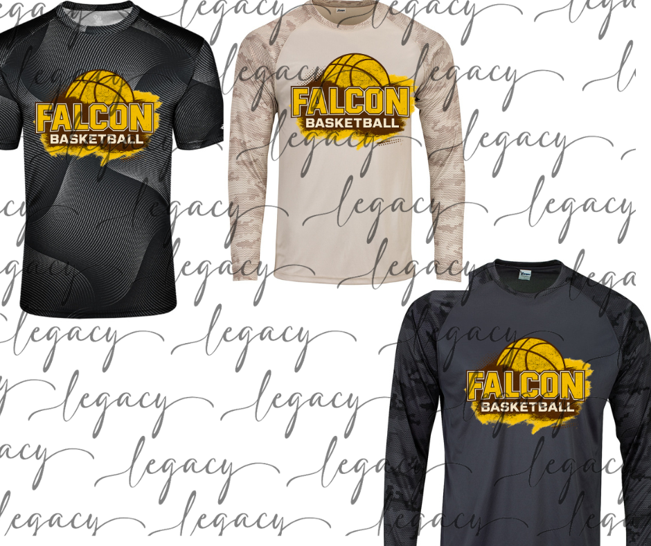 Falcons Basketball Splash Performance Dri Fit Top Options Falcon Basketball 2025