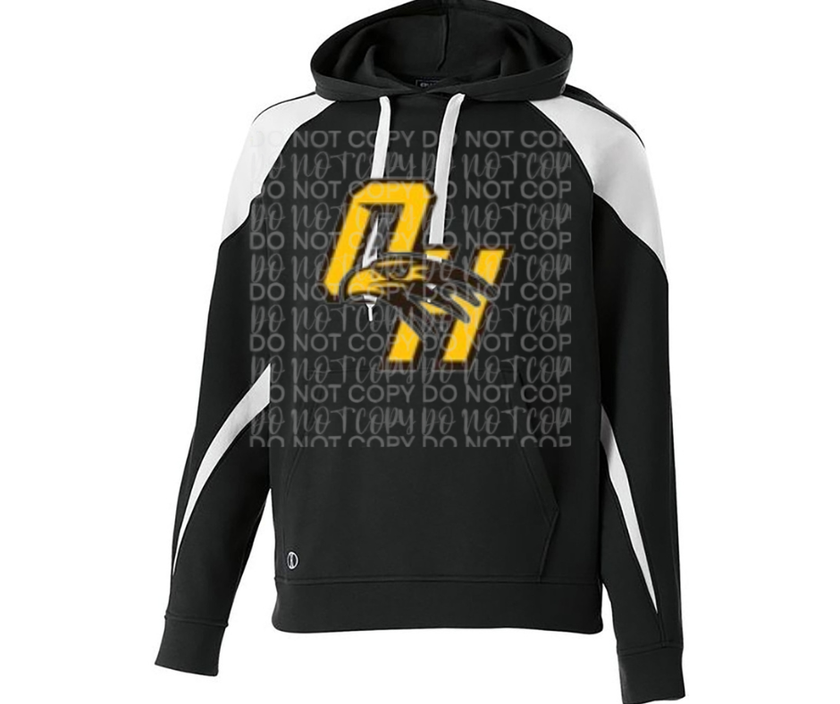 Ogemaw Falcons 2025 OH Falcon Logo Specialty Name Brand Hoodie Options
