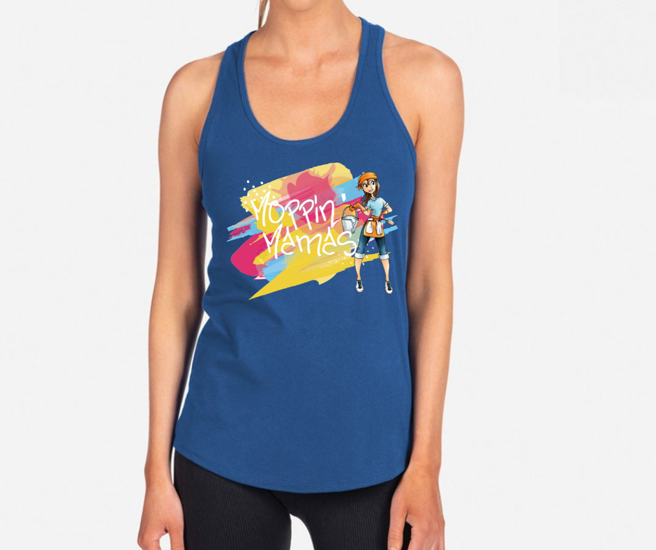 Moppin' Mamas Colorful Tank Option