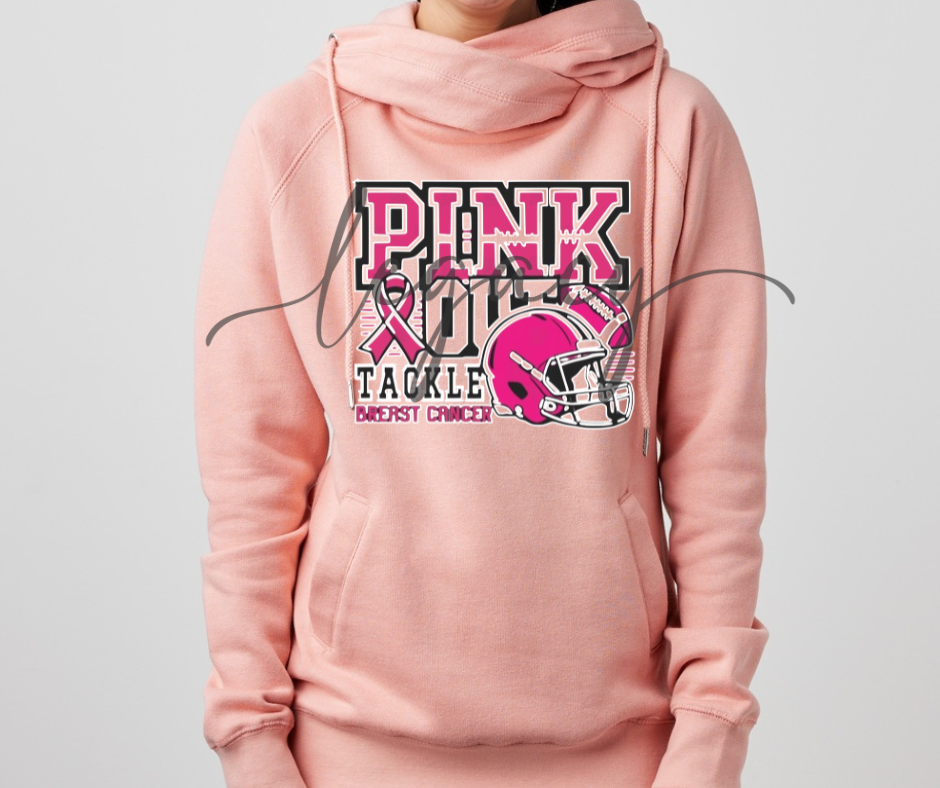 Pink Out Football Cowl Neck Top Options Falcon Pink Out Football Ogemaw Browns 2025