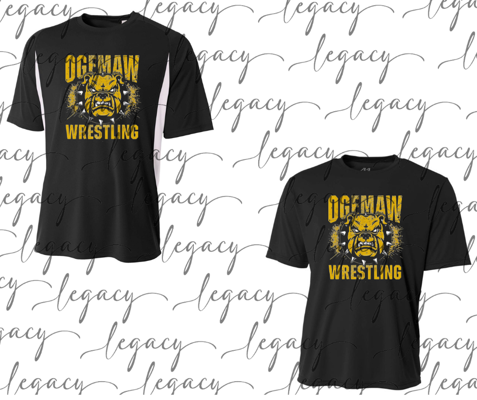 Fierce Bully Ogemaw Wrestling Performance Dri Fit Top Options Bulldogs 2025